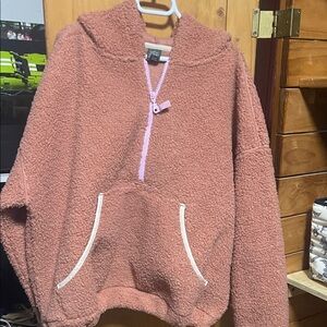 Wild Fable Blush Sherpa Jacket